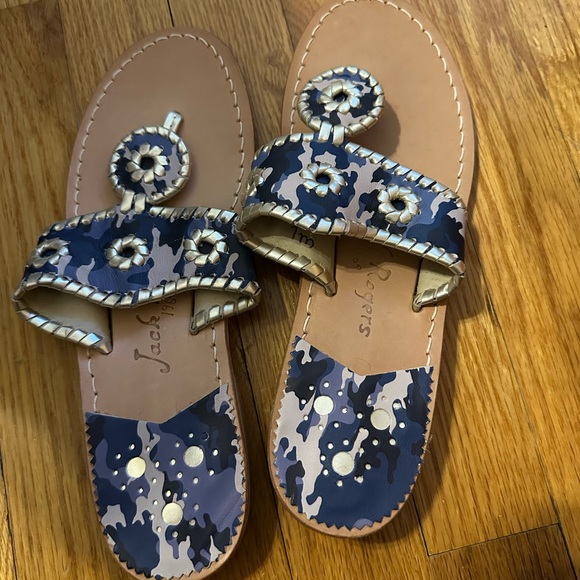 NWOT Jack Rogers Camouflage Sandals - Picture 2 of 4
